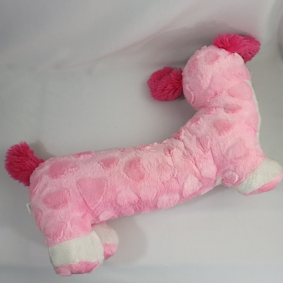Dan Dee Collectors Choice I❤️U This Much Pink Dog Plush Plushie Stuffed Animal - Picture 3 of 14